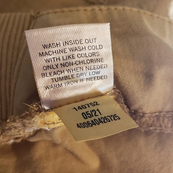 NWT Sonoma Cargo Camel Shortys Size 18 with stretchy waistband & 5 pockets - Picture 13 of 14